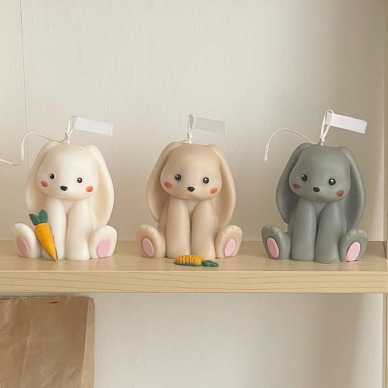 Sitting Rabbit Silicone Candle - Candle Making Supplies Usa recension och pris