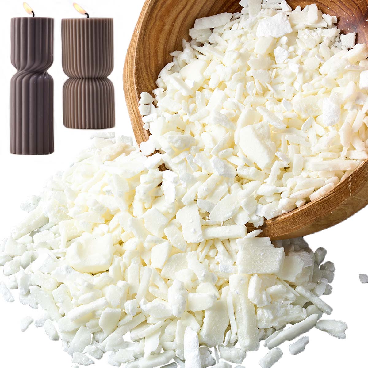 1 Pounds Pure White Soy Wax Fo - Candle Making Supplies Online recension och pris