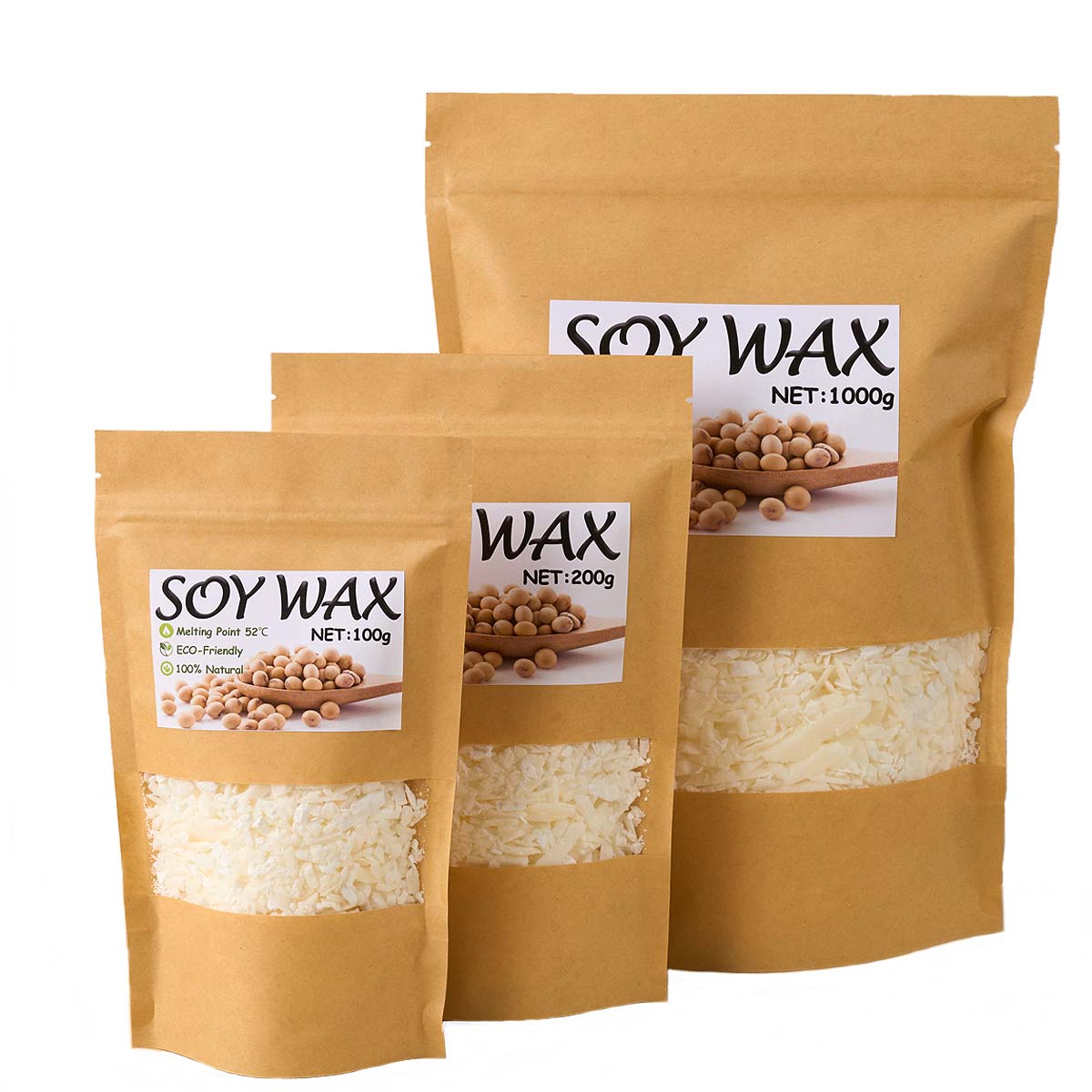 1 Pounds Pure White Soy Wax Fo - Candle Making Supplies Online recension och pris