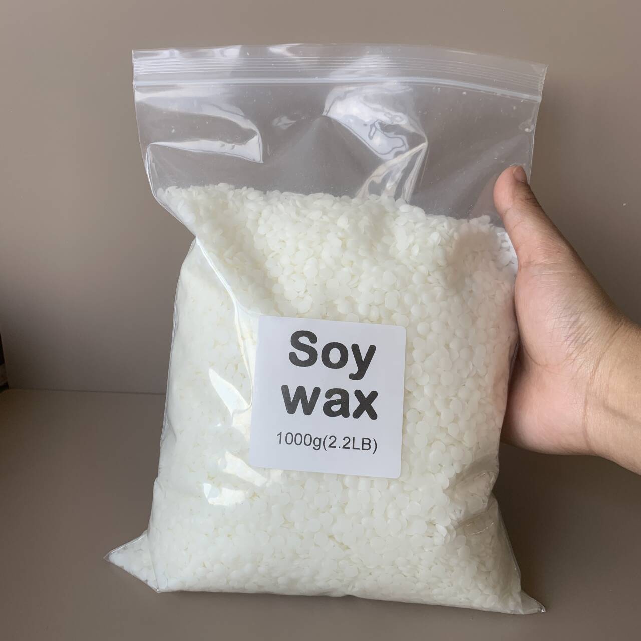 50g-1000g 100% natural Soy Wax - Candle Making Supplies Online recension och pris