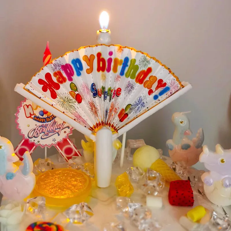 1/3Pcs Surprise Fan Birthday C - Candle Surprise recension och pris