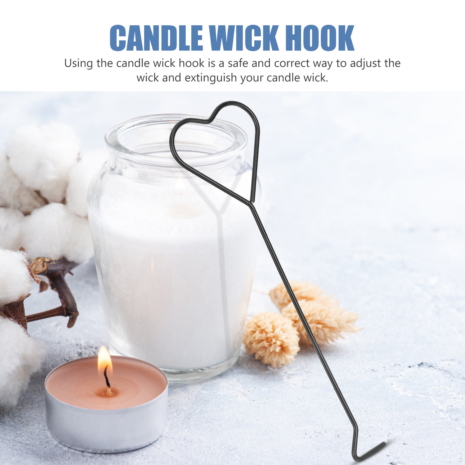 4Pcs Premium Iron Wick Dipper  - Wick Dipper Tool recension och pris