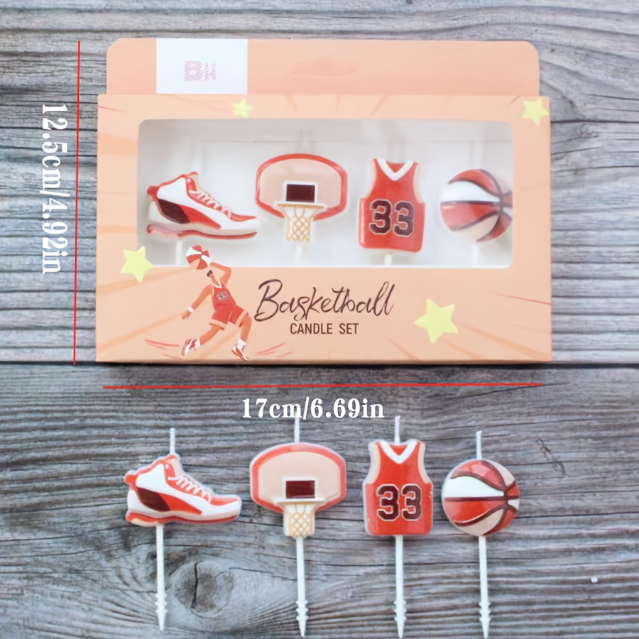 4-Pack Creative Basketball & F - Candle Surprise recension och pris